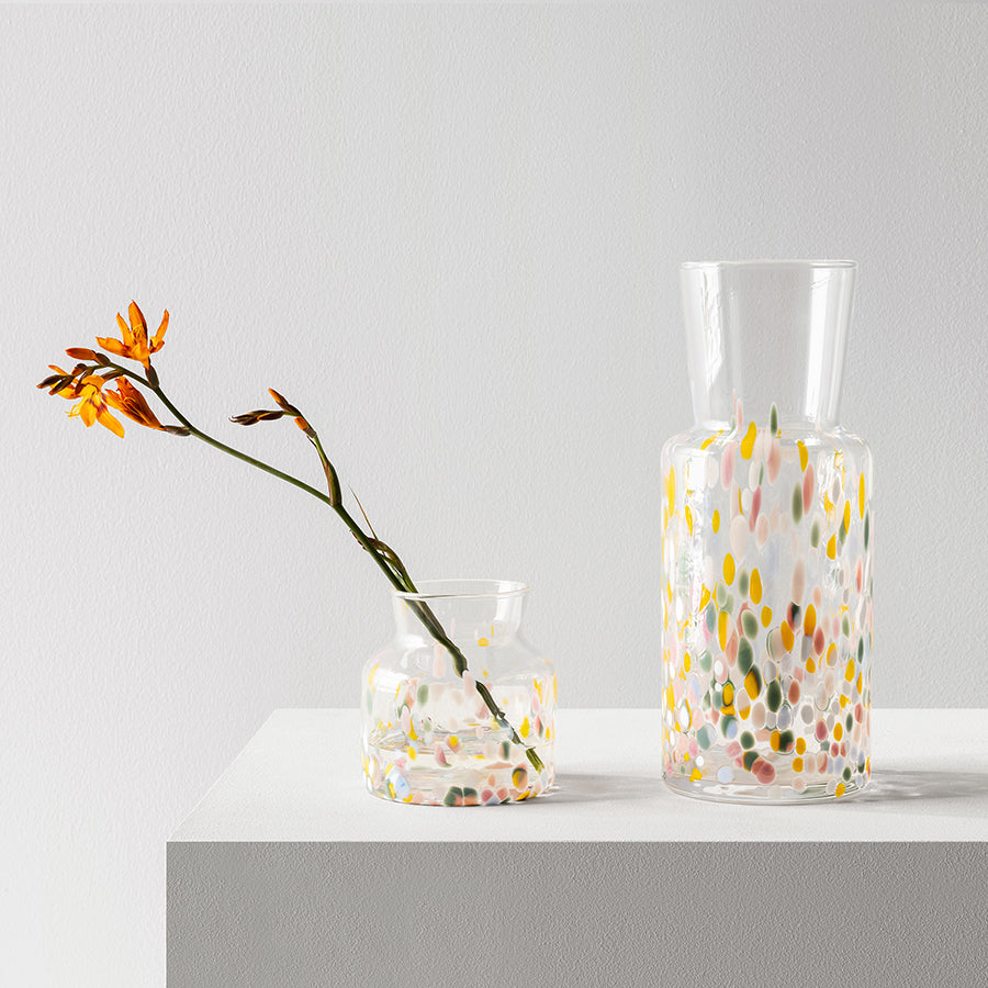 Kosta Boda Art Glass Kosta Boda Meadow Vase Spring Wide