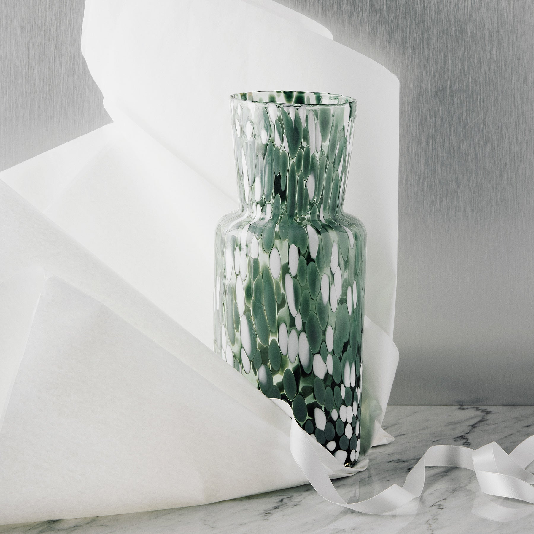 Kosta Boda Art Glass Kosta Boda Meadow Vase Summer Tall