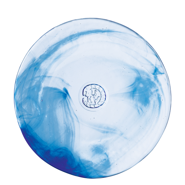 Kosta Boda Art Glass Kosta Boda Mine Blue Side Plate