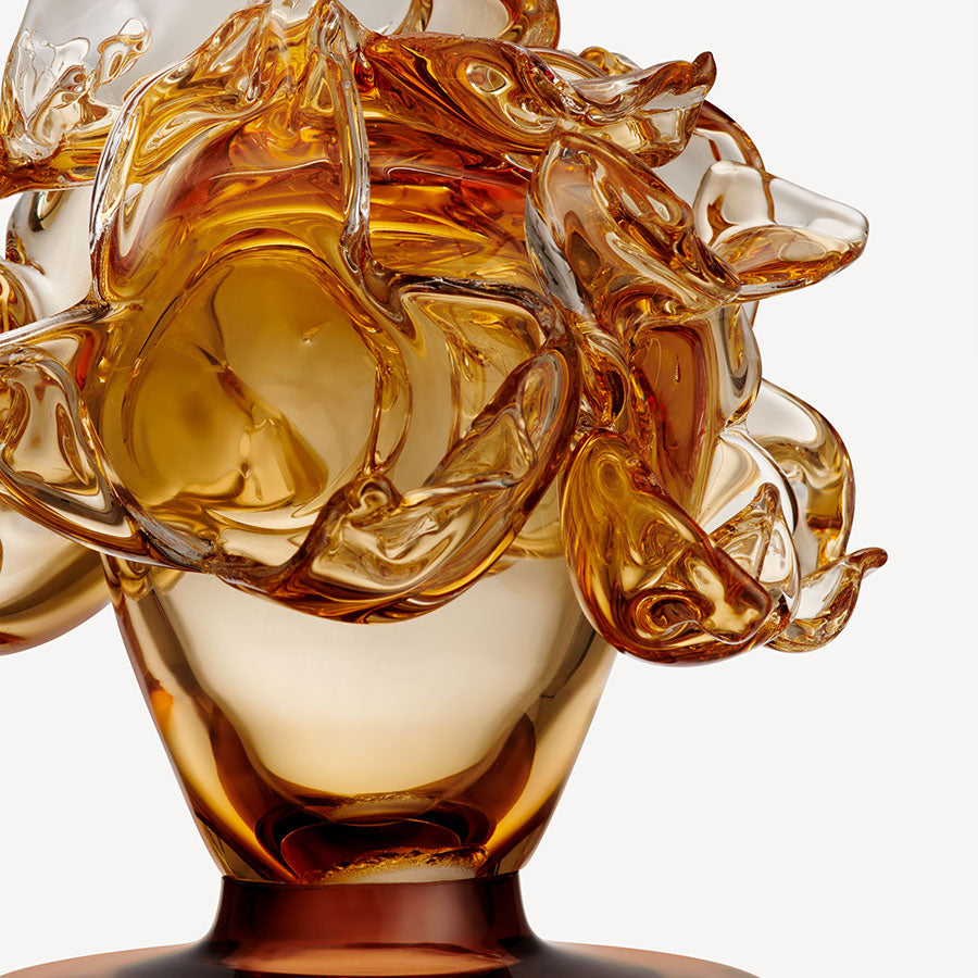 Kosta Boda Art Glass Kosta Boda Mino Amber