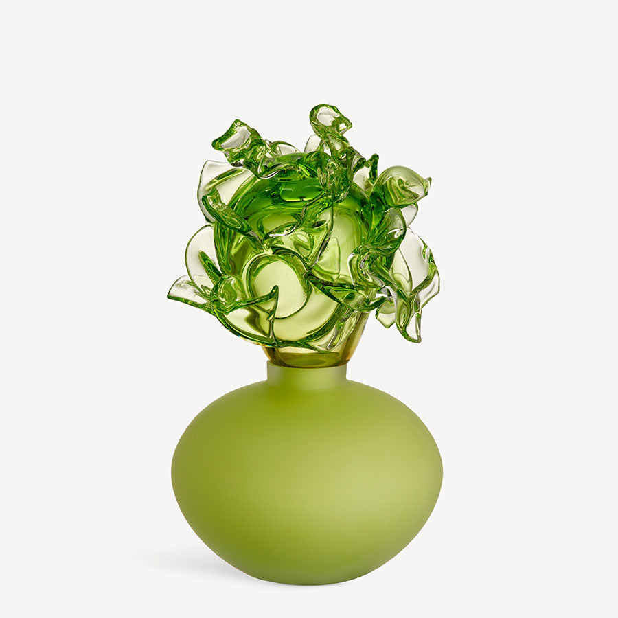 Kosta Boda Art Glass Kosta Boda Mino Sprin Green