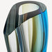 Kosta Boda Art Glass Kosta Boda Mirage Vase Large Forest Green/Blue