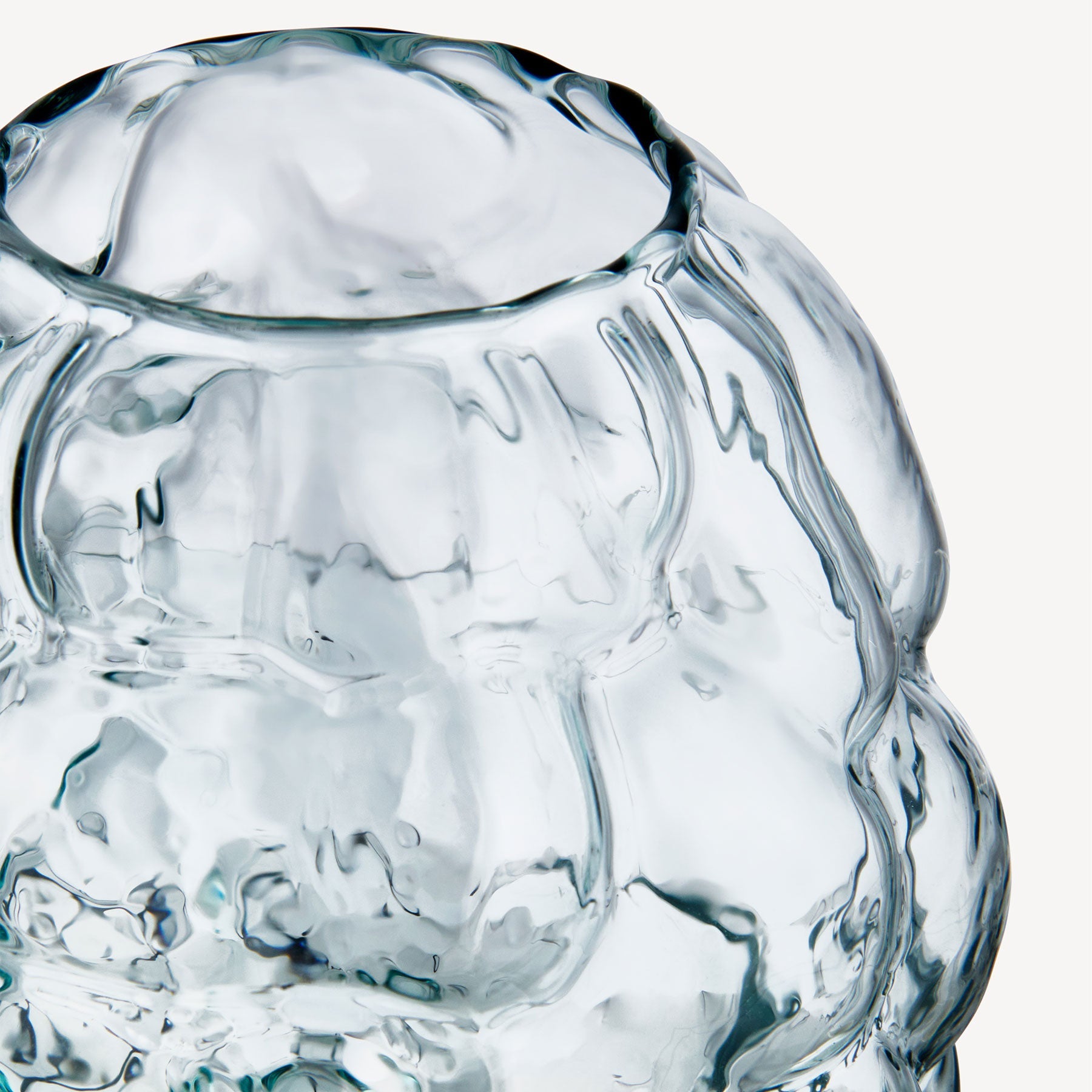 Kosta Boda Art Glass Kosta Boda Moss Vase Circular