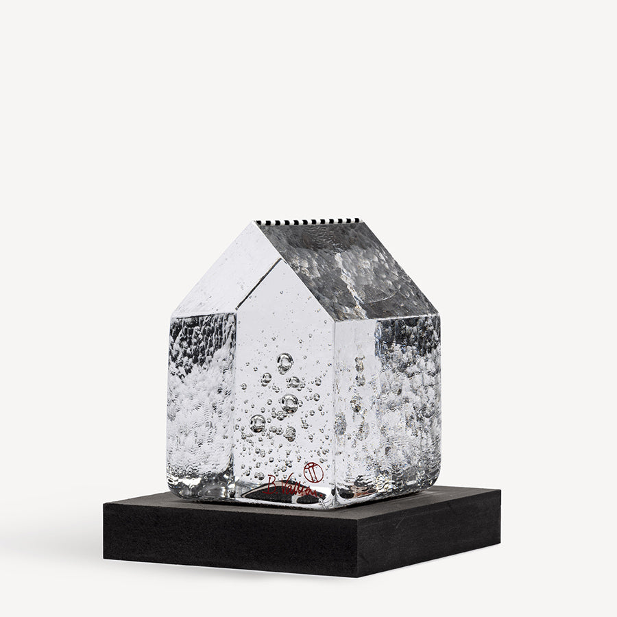 Kosta Boda Art Glass Kosta Boda My Palace Home Clear Copper Figure