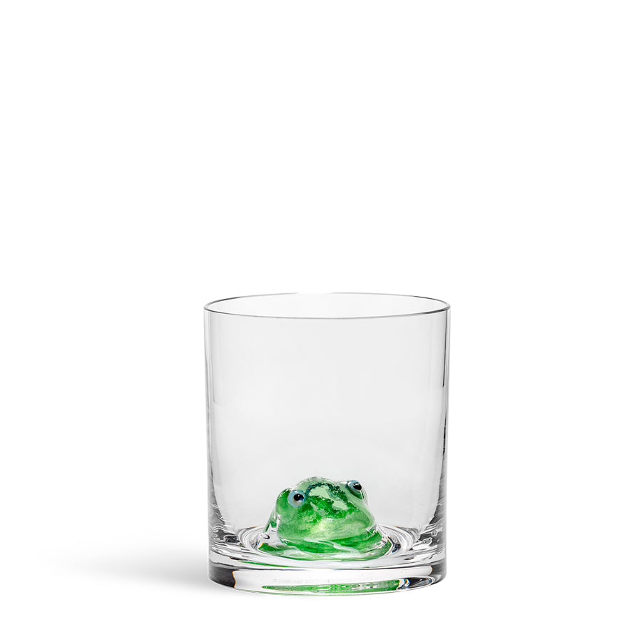 Kosta Boda Art Glass Kosta Boda New Friends Tumbler Frog