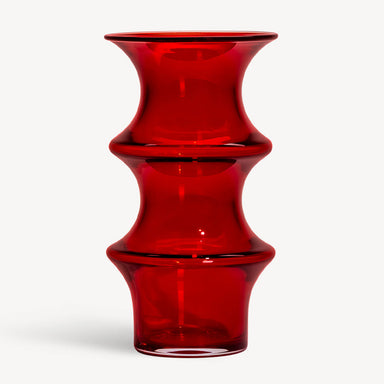 Kosta Boda Art Glass Kosta Boda Pagod Vase Red Large