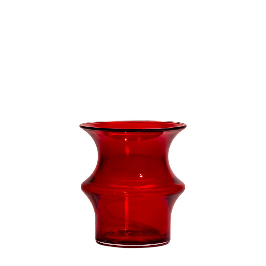Kosta Boda Art Glass Kosta Boda Pagod Vase Red Small
