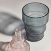 Kosta Boda Art Glass Kosta Boda Pavilion Tulip Vase Gray