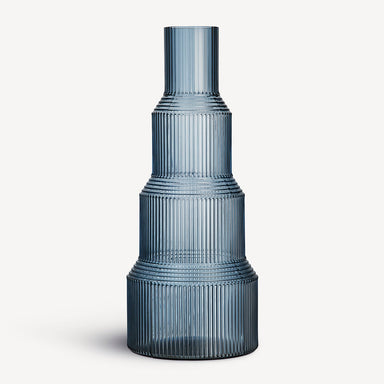 Kosta Boda Art Glass Kosta Boda Pavilion Vase Blue XL