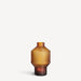 Kosta Boda Art Glass Kosta Boda Pavilion Vase Dark Amber Small