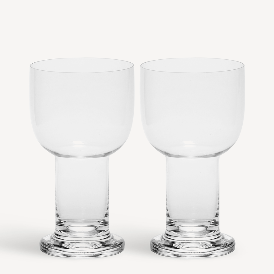 Kosta Boda Art Glass Kosta Boda Picnic Large Glass - Set of 2