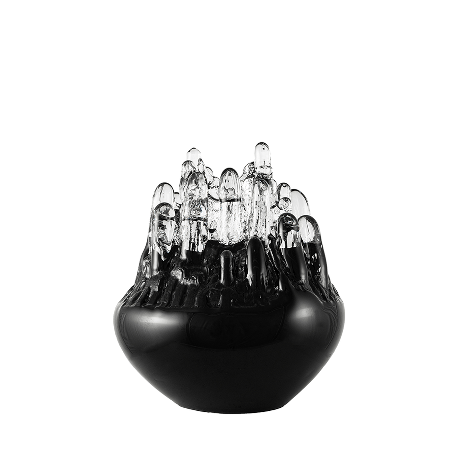 Kosta Boda Art Glass Kosta Boda Polar Black Large
