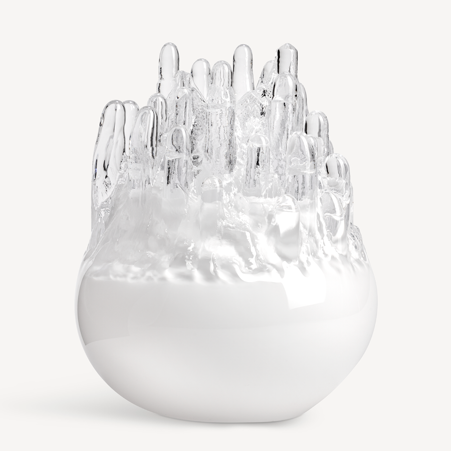 Kosta Boda Art Glass Kosta Boda Polar White Large