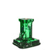 Kosta Boda Art Glass Kosta Boda Rocky Baroque Candlestick Emerald Green Medium