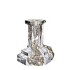 Kosta Boda Art Glass Kosta Boda Rocky Baroque Candlestick Glossy Glaze Large