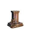 Kosta Boda Art Glass Kosta Boda Rocky Baroque Candlestick Glossy Glaze Medium
