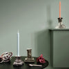 Kosta Boda Art Glass Kosta Boda Rocky Baroque Candlestick Glossy Glaze Medium