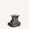 Kosta Boda Art Glass Kosta Boda Rocky Baroque Candlestick Glossy Glaze Small