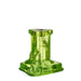 Kosta Boda Art Glass Kosta Boda Rocky Baroque Candlestick Kryptonite Medium