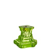 Kosta Boda Art Glass Kosta Boda Rocky Baroque Candlestick Kryptonite Small