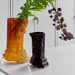 Kosta Boda Art Glass Kosta Boda Rocky Baroque Vase Black Small