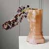 Kosta Boda Art Glass Kosta Boda Rocky Baroque Vase Dusty Pink Small