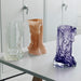 Kosta Boda Art Glass Kosta Boda Rocky Baroque Vase Dusty Pink Small