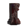 Kosta Boda Art Glass Kosta Boda Rocky Baroque Vase Oxblood