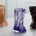 Kosta Boda Art Glass Kosta Boda Rocky Baroque Vase Violet Small