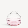 Kosta Boda Art Glass Kosta Boda Septum Vase Pink
