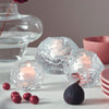 Kosta Boda Art Glass Kosta Boda Snowball Votive Set