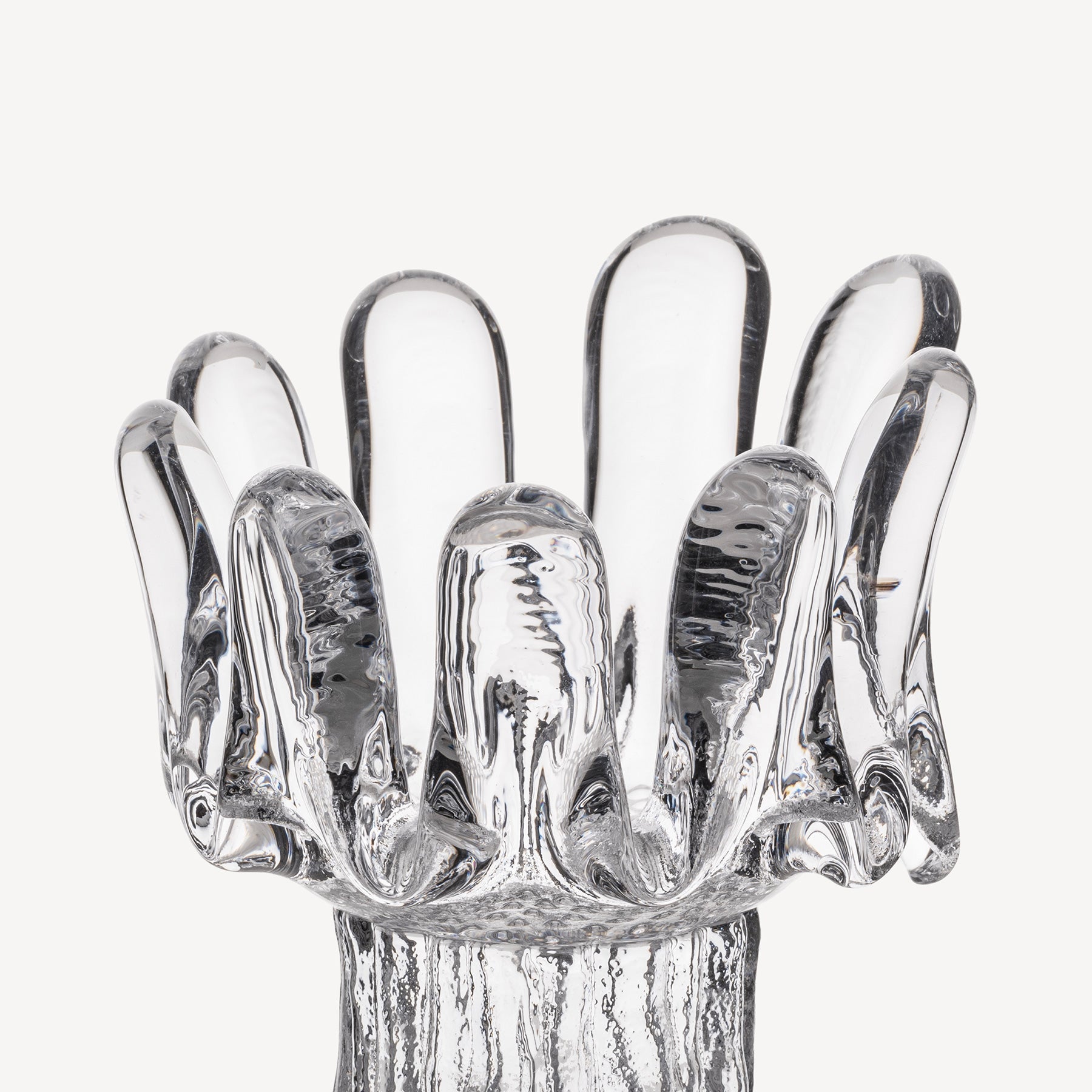 Kosta Boda Art Glass Kosta Boda Sunflower Votive Clear Medium