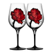 Kosta Boda Art Glass Kosta Boda Tattoo Wine Glass - Set of 2