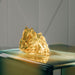 Kosta Boda Art Glass Kosta Boda The Rock Votive Yellow