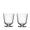 Kosta Boda Art Glass Kosta Boda Viva All Purpose Glass Small - Set of 2