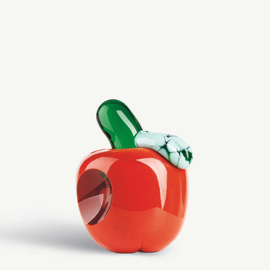 Kosta Boda Art Glass Kosta Boda We Love Apples Red