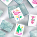 Krackle & Bam Mahjong Giftware Coastal Breeze American Mahjong Tile Set