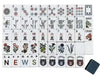Krackle & Bam Mahjong Giftware Krackle & Bam Floral Elegance Mahjong Set