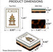Krackle & Bam Mahjong Giftware Krackle & Bam Floral Elegance Mahjong Set