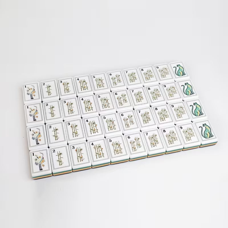 Krackle & Bam Mahjong Giftware Krackle & Bam - Orient Heritage Mahjong Tiles