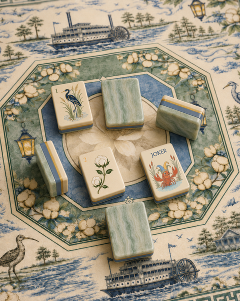 Krackle & Bam Mahjong Giftware Pat's Monograms, LLC - The Mahjestic South - Mahjong Set - PREORDER