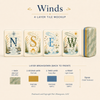 Krackle & Bam Mahjong Giftware Pat's Monograms, LLC - The Mahjestic South - Mahjong Set - PREORDER