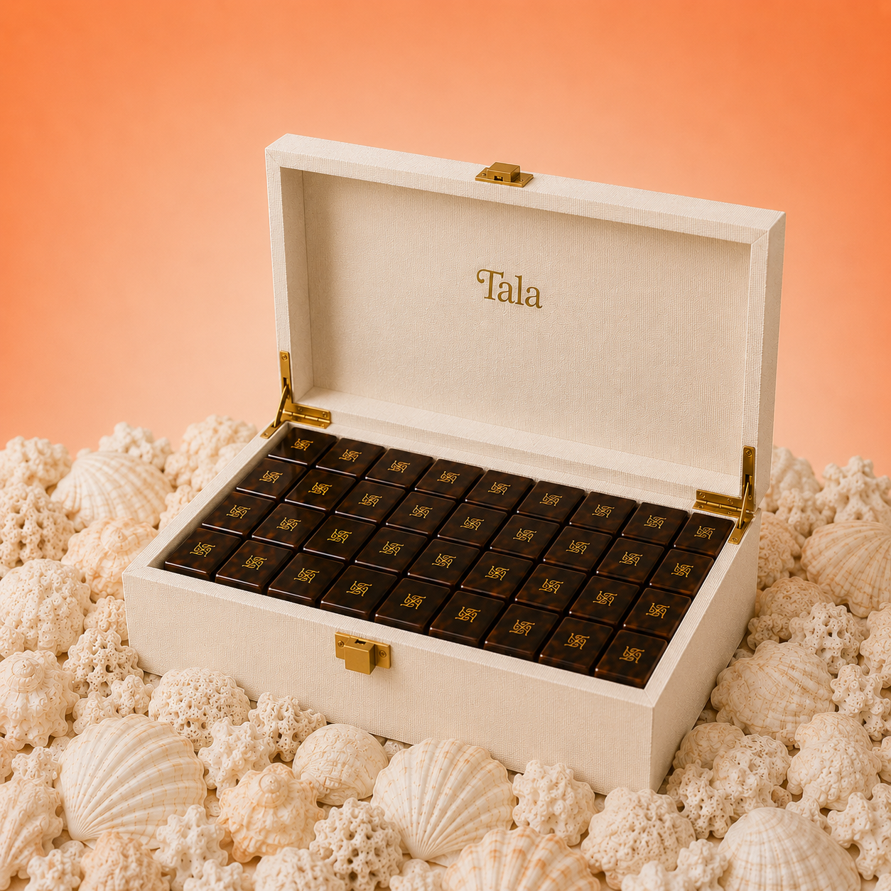 Krackle & Bam Mahjong Gfitware Tala Mahj - Tradewind Mahjong Tile Set -  Tortoise