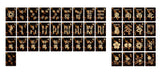 Krackle & Bam Mahjong Gfitware Tala Mahj - Tradewind Mahjong Tile Set -  Tortoise
