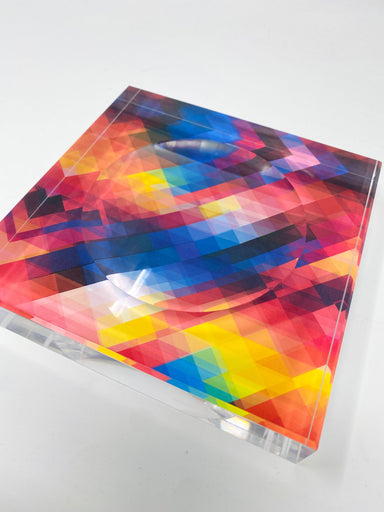 Kristin Smith Giftware Abstract Candy Acrylic Block Candy Dish