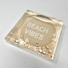 Kristin Smith Giftware Beach Vibes Acrylic Beach Candy Dish Catchall