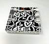 Kristin Smith Giftware Black And White Love Hearts Candy Acrylic Block Candy Dish