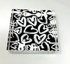 Kristin Smith Giftware Black And White Love Hearts Candy Acrylic Block Candy Dish
