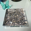 Kristin Smith Giftware Leopard Acrylic Candy Dish Catchall
