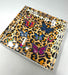 Kristin Smith Giftware Leopard Butterfly Acrylic Candy Dish Catchall